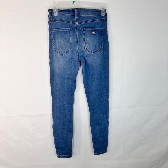 Guess Women's Skinny Jeans Blue Size 24 - Picture 2 of 3
